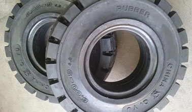 叉車為啥要使用實(shí)心輪胎？
